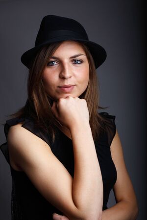 portrait of a young woman 