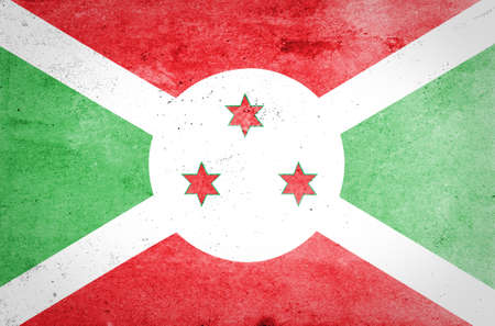 Grunge Burundi Flag の写真素材