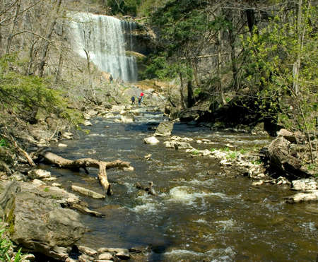waterfallの写真素材