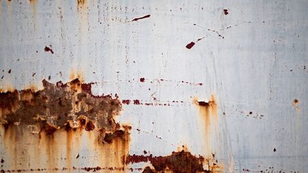 Rusting up the old iron gateの写真素材
