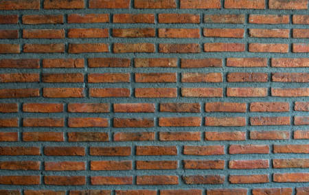 Red brick wall texture backgroundの写真素材