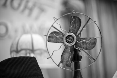 Traditional people keep this fan as a commemorate.の写真素材