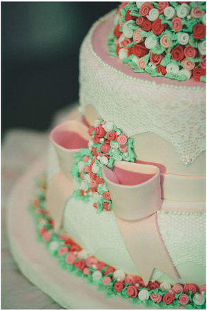 Cake decorationの写真素材