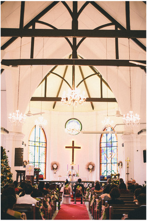 Wedding at the churchのeditorial素材