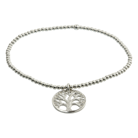 Silver bracelets with zirconium on white backgroundの写真素材