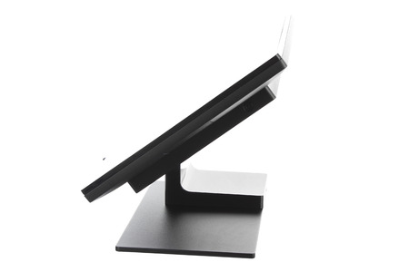 Point Of Sale System with Screen Monitor On White Backgroundの写真素材