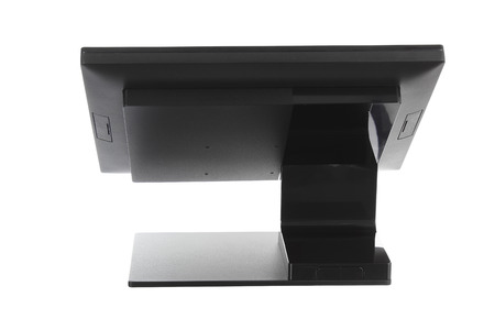 Point Of Sale System with Screen Monitor On White Backgroundの写真素材