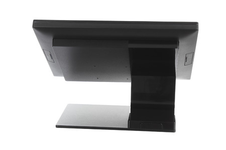 Point Of Sale System with Screen Monitor On White Backgroundの写真素材