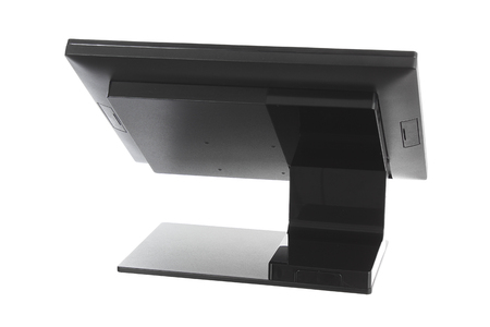 Point Of Sale System with Screen Monitor On White Backgroundの写真素材