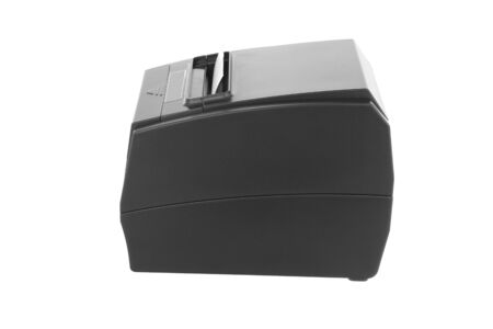 Black portable printerの写真素材