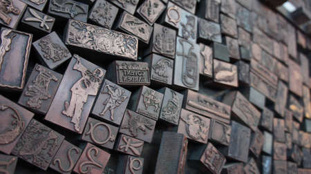 Prinitng Blocksのeditorial素材