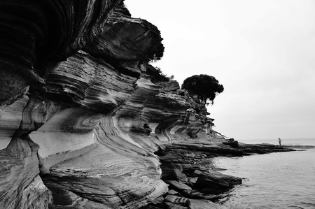 Painted Cliffsの写真素材