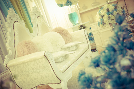 Wedding Dais or Altar on a stageの写真素材