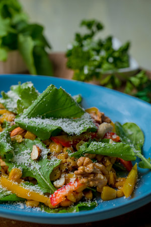 The Art of Salad, From Pot to Plateの写真素材