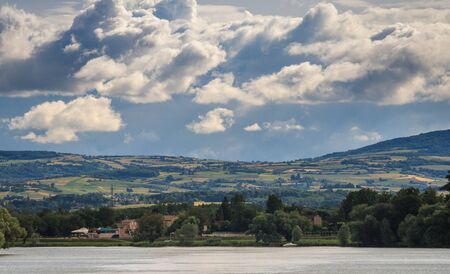 This is a landscape in France.の写真素材