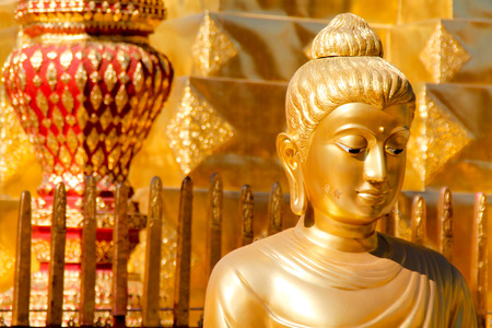 Statue at Doi Suthep, Chiang Mai, Thailandの写真素材