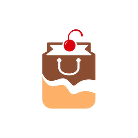 Shop Bakery logo design vector template. Bakery logo conceptのイラスト素材