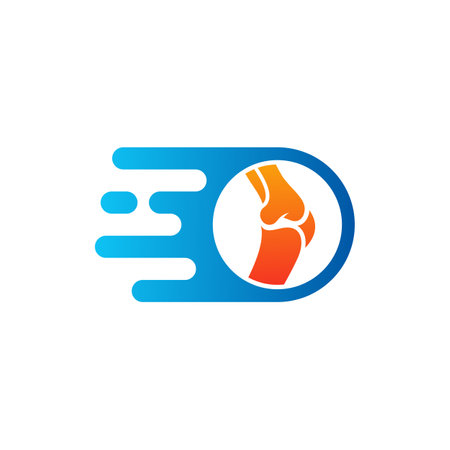 Fast Bone logo vector template, Creative bone logo design conceptsのイラスト素材