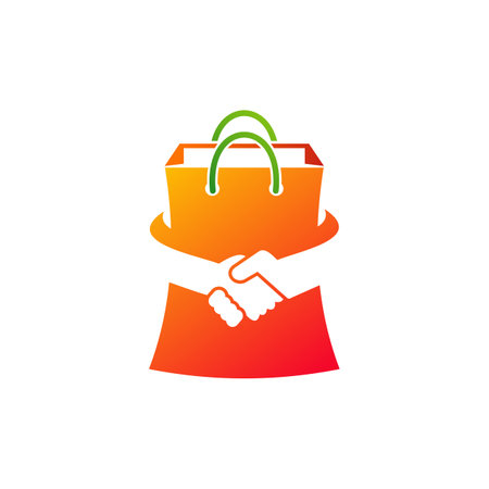 Shop Deal logo vector template, Creative Deal logo design conceptsのイラスト素材