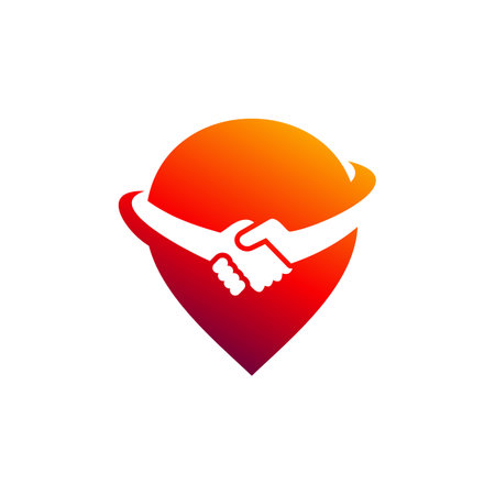 Point Deal logo vector template, Creative Deal logo design conceptsのイラスト素材