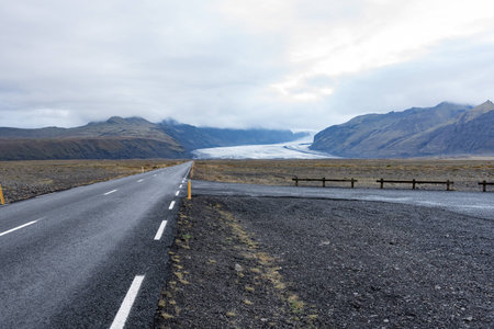 Straight to the glacier