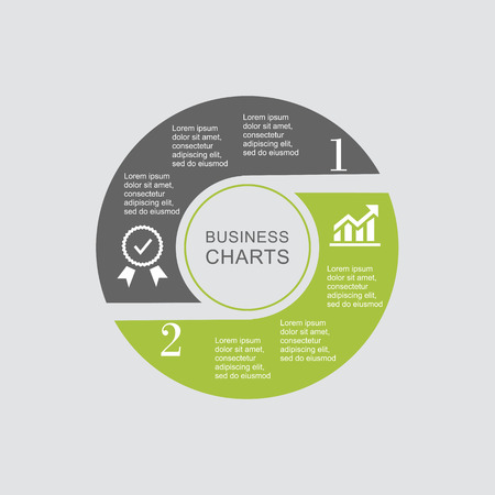 Business Diagram circleのイラスト素材
