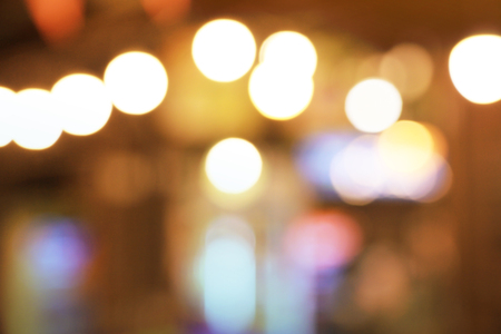 Abstract blur light bokeh backgroundの写真素材