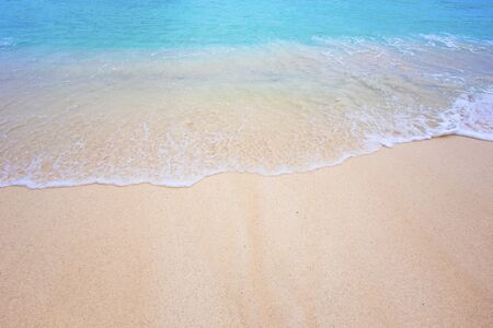 Beautiful beach and tropical seaの写真素材