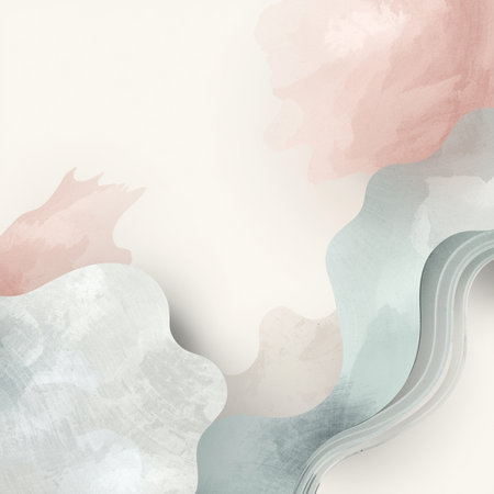 Abstract watercolor background. Vector illustration. Grunge paper texture.の素材
