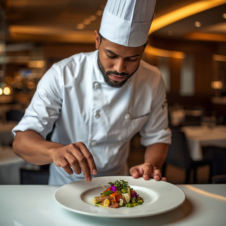 Cup of coffee with croissants and newspaper on white backgroundの素材
