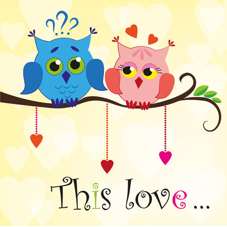 Love girl to the boyのイラスト素材