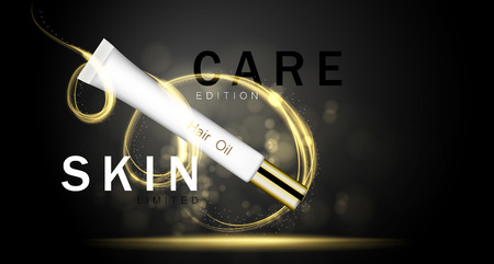 Beauty salon, cosmetic branding. Makeup, makeover, cosmetic, fashion design. Typographic trend design vector illustrationのイラスト素材