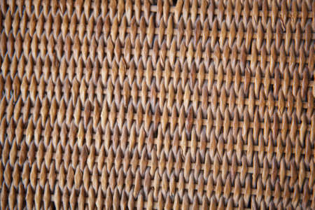 Wicker rattan abstract texture. Weaving from rattan, paper vine. current photographyの写真素材