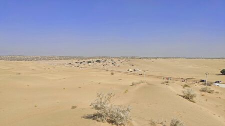 Thar Desert, Rajasthan, India. Shot on November 24th 2019.の写真素材