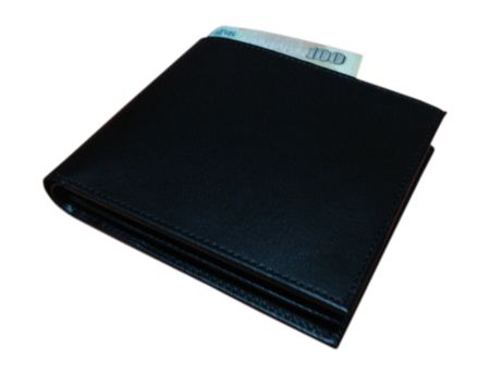 black color wallet