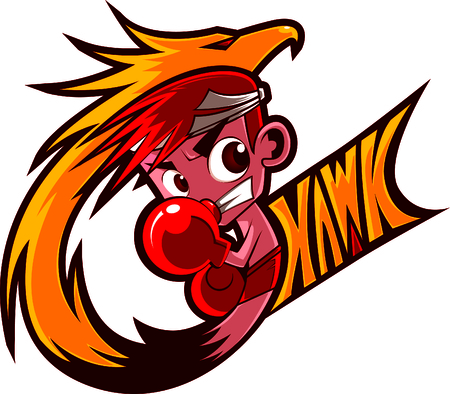 Cartoon  boxerのイラスト素材