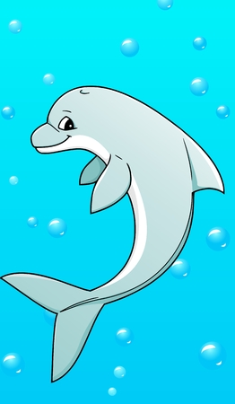 dolphinのイラスト素材