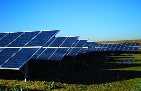 solar power plantの写真素材