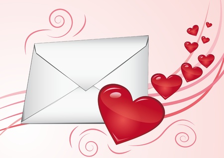 love letterの写真素材