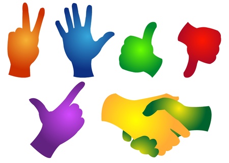 handsのイラスト素材