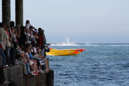 Yalta, Ukraine on May, 8th, 2010. Yalta Grand Prix of the Sea 2010のeditorial素材