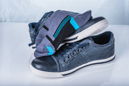 Men's shoes.の写真素材