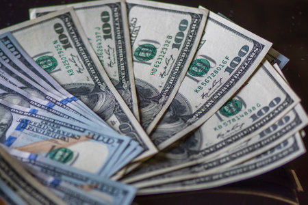 A stack of paper, photographed in close-up.