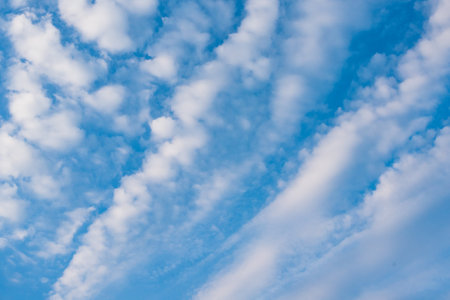 blue sky background with tiny clouds, nature abstract background, cloudscape