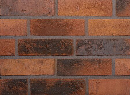 brick texture and wall tiles elevation background stoneの写真素材