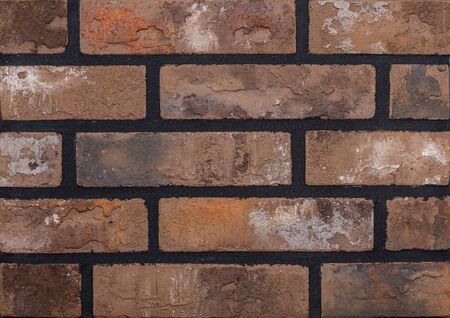brick texture and wall tiles elevation background stoneの写真素材