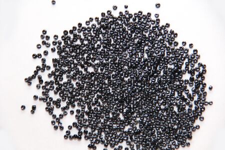 black beadsの写真素材