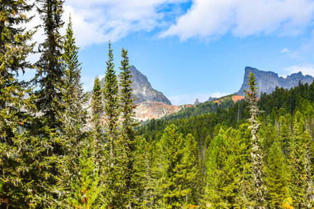 Russia, Krasnoyarsk Territory, Siberia, Ergaki Nature Park