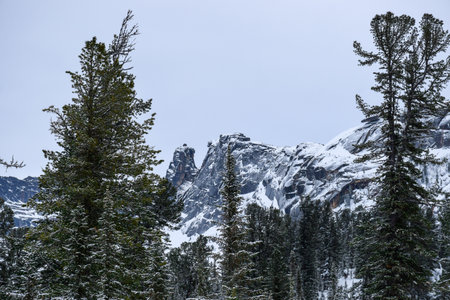 Ergaki Nature Park, Krasnoyarsk Territory, Siberia.の写真素材