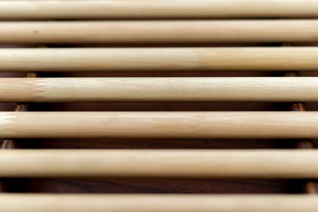 Abstract of round wood stick. Clouse-up. Macro.